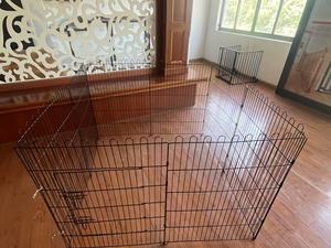 Parc moderne à motif solide <span class=keywords><strong>pour</strong></span> animaux de compagnie Clôtures en fil métallique <span class=keywords><strong>pour</strong></span> chiens <span class=keywords><strong>Enclos</strong></span> en fer et métal - Product Image 5