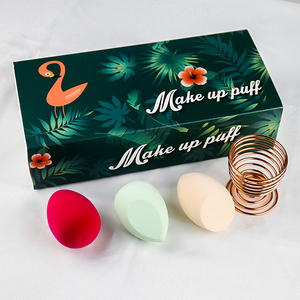 Großhandel Schönheit Schwämme Mixer Geschenk <span class=keywords><strong>Set</strong></span> Cosmetic Puff Make-Up Schwamm Pulver Puffs Make-Up Mixer - Product Image 2