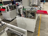 Machine à coller les boîtes en plastique à colle thermofusible, machine à colle thermofusible transparente pour animaux de compagnie, machine semi-automatique de fabrication de boîtes rigides pour animaux de compagnie