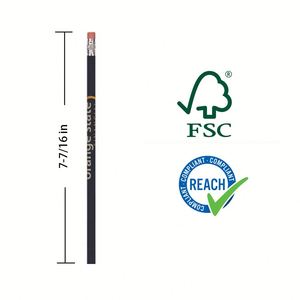 Crayons en bois standard avec logo personnalisé pour l'éducation, les cadeaux de bureau - Product Image 2