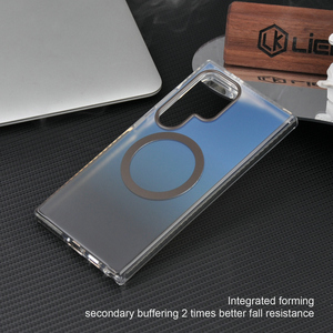 Logotipo personalizado Clear Phone Case <span class=keywords><strong>TPU</strong></span> IML IMD Print Anti Scratch <span class=keywords><strong>Frosted</strong></span> Gradient Anti Shock Phone Case para Samsung S24 S25 Ultra - Product Image 3