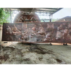 Arte Metal Decoração De Casa Estátuas De Águia De Bronze Escultura De Parede De Alívio De Animais De Bronze - Product Image 6