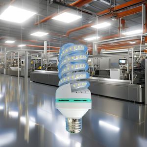 Bombilla LED SMD 2835 de Ahorro de Energía, 5W 7W 9W 12W 15W 18W 24W, Cuerpo de Vidrio, E27/E40/B22, Tipo Maíz, para Uso Residencial - Product Image 4