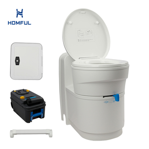 HOMFUL-<span class=keywords><strong>Toilette</strong></span> de camping légère et rotative, accessoire pour camping, accessoire de camping - Product Image 1
