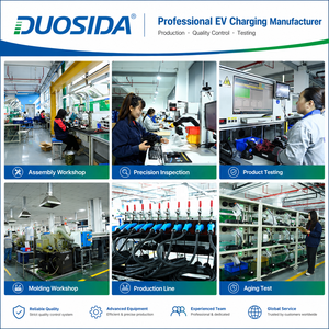 Station de recharge <span class=keywords><strong>pour</strong></span> véhicules électriques certifiée IEC62196, DUOSIDA Direct, contrôle par application, 7KW 11KW 22KW <span class=keywords><strong>Type</strong></span> <span class=keywords><strong>2</strong></span>, <span class=keywords><strong>type</strong></span> piquet / mural - Product Image 5