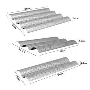 Ustensiles de cuisson moules plat de cuisson couvercle ensemble complet cadeau casserole four fournitures plateau voiture meilleure Pizza grande lettre moule Muffin noir marque tarte - Product Image 5