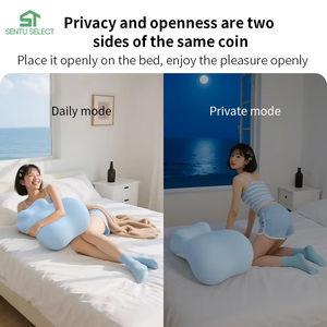 커플 성생활 보조용 등받이 베개, 휴대폰 거치대, 다리 및 얼굴 받침대, 독서 및 침대용 곡선형 메모리폼 섹스 러브 베개 - Product Image 6