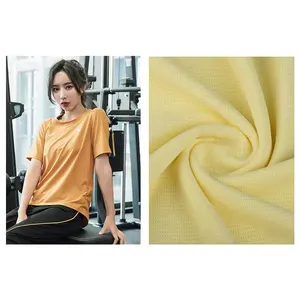 Manufacturer Top Fashion 165gsm Microfiber Knitted 88 Nylon 12 Spandex Functional Lulu Fabric For Sportswear