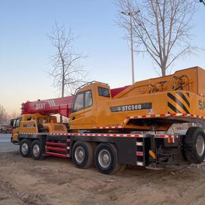 Дешевая продажа SANY Second-Hand STC500 50T кран с гидравлическим насосом и двигателем для подъемных работ прямая низкая цена с завода - Product Image 2