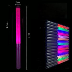 Factory OEM Custom LOGO DMX Remote Control 15 Colors <b>LED</b> Light Stick Glow Stick Kpop <b>LED</b> <b>Flashlight</b> Wand for Concert Parties Fan - Product Image 2