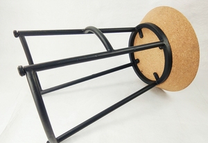 Chaise en liège 55CM Tabouret de bar en liège à la mode moderne Tabouret de bar en bois luxueux Liège - Product Image 3