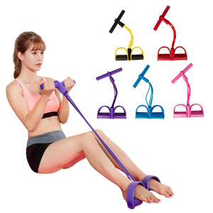 Bandas Elásticas de Resistencia para Ejercicios, Pedal de Estiramiento para Yoga, Cuerda de Tracción para Abdominales, Material de Espuma y TPE para Entrenamientos en Casa - Product Image 5