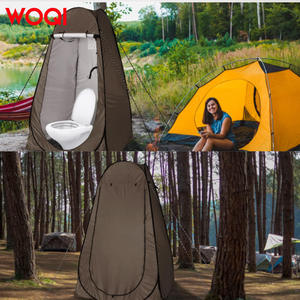 Carpa de Ducha Plegable para Exteriores Woqi, 47.2x47.2x74.8 Pulgadas, Impermeable, Portátil, para Camping, Playa y Viajes - Product Image 4
