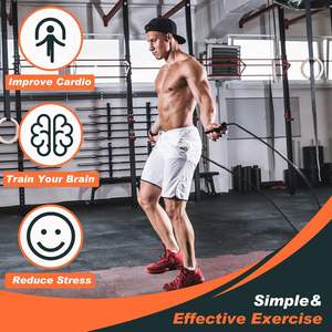 Nuevo diseño <span class=keywords><strong>de</strong></span> silicona <span class=keywords><strong>cuerda</strong></span> <span class=keywords><strong>de</strong></span> saltar <span class=keywords><strong>de</strong></span> flujo ponderado 500g para cardio, boxeo, HIIT y parte superior del cuerpo <span class=keywords><strong>cuerda</strong></span> <span class=keywords><strong>de</strong></span> flujo <span class=keywords><strong>de</strong></span> ejercicio <span class=keywords><strong>cuerda</strong></span> <span class=keywords><strong>de</strong></span> saltar - Product Image 3