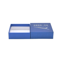 Boîte à bijoux rigide personnalisée haut de gamme avec pelliculage mat, emballage en carton écologique, design intérieur épuré, boîte avec couvercle et base