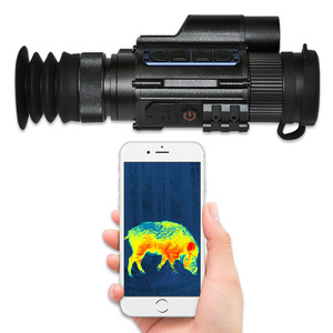 Monoculaire de vision nocturne thermique ultime pour l'extérieur avec calculatrice balistique, écran OLED HD et zoom 8x - Product Image 2