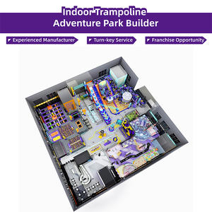 อุปกรณ์สนามเด็กเล่นในร่ม QiaoQiao บ่อบอลเชิงพาณิชย์ ผลิตจากเหล็กชุบสังกะสีและวัสดุ PP/PVC รองรับได้ 20 คน - Product Image 5