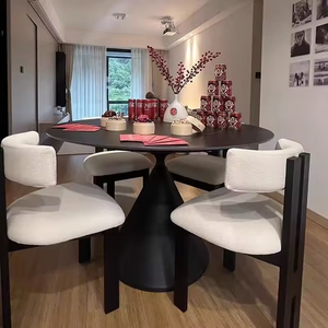 Silla <span class=keywords><strong>de</strong></span> Madera Maciza <span class=keywords><strong>de</strong></span> Diseño Artístico, Respaldo Ergonómico y Tapicería Premium, Silla <span class=keywords><strong>de</strong></span> Ocio Multiusos para los Mercados <span class=keywords><strong>de</strong></span> EE. UU./UE - Product Image 6