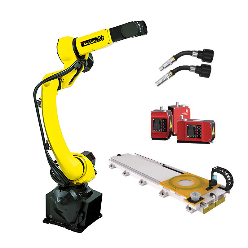 Intelligent FANUC Robot Arm M-10iD/12 Welding Robot Fronius Welding Power Source Torch Customized