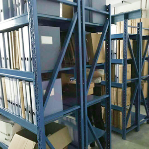 Heavy Duty Mobile 5 Layer Adjustable Cold-Rolled Steel Shelving with 3m Height 300kg Load Capacity for Large <strong>Warehousing</strong> - Product Image 4
