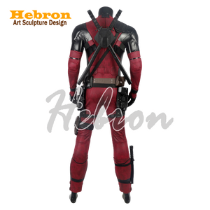 <span class=keywords><strong>Costume</strong></span> <span class=keywords><strong>Deadpool</strong></span> 2 sur mesure, prêt-à-porter, intégral, pour adulte, Halloween - Product Image 5