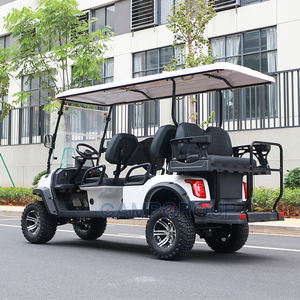 Охотничья Роскошная внедорожная тележка для гольфа, 6 мест, 60 В, литиевая батарея, клубный автомобиль, электрическая тележка для гольфа, бензиновая машина для гольфа - Product Image 6