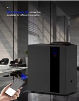 Diffuseur d'huiles essentielles à commande par application, diffuseur d'arômes avec grande capacité, machine à air HVAC en métal, vente, diffuseur d'arômes pour hôtels, 800 ml, nébulisation d'arômes
