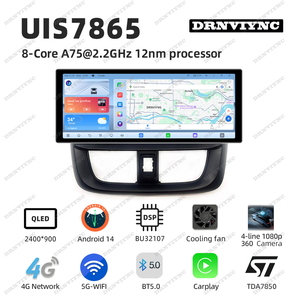 Radio Mobil Layar Sentuh Android 14 UIS7865 8Core 12.3 inci, Pemutar Video Stereo, Carplay, Autoradio untuk Toyota YARIS L VIOS FS 2017-2021 - Product Image 4