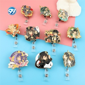Genshined ajustable ID Badge Holder Anime Metal Clip Anti-Lost Card Game Accesorios - Product Image 4