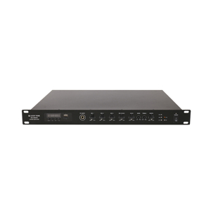 Amplificateur de puissance pour table de mixage avec amplificateur audio professionnel, priorité micro et <span class=keywords><strong>ligne</strong></span> <span class=keywords><strong>100V</strong></span>/70V pour la vente au détail, les églises et les entrepôts - Product Image 5