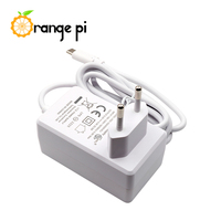 Catu Daya Pi EU Tipe-C Asli untuk Orange Pi 5V4A