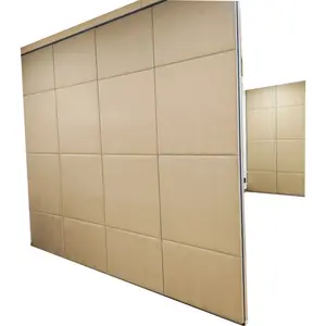 Hanging Movable Partition Wall Soundproofing Sliding Partition for Hotel Banquet Hall Auditorium Easy to Operate