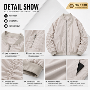 Giacca Bomber Casual da <span class=keywords><strong>Uomo</strong></span> in Offerta, Stile Sportivo con Pelliccia di Coniglio, Taglia XL con Logo Frontale per l'Inverno - Product Image 5