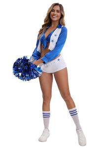 Conjunto Temático <span class=keywords><strong>de</strong></span> Animadora para Adultos - Traje <span class=keywords><strong>de</strong></span> Animadora <span class=keywords><strong>de</strong></span> Fútbol Americano para Fiesta/Actuación - Product Image 6