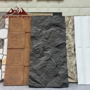 Paneles de Piedra de PU Ligeros al por Mayor, Paneles de Poliuretano Impermeables que Imitan Piedra para Revestimiento de Paredes Exteriores, Proyectos Comerciales - Product Image 2