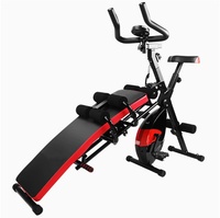 Vélo d'exercice multifonctionnel en acier avec contrôle magnétique, design pliable, écran LED écologique, capacité de 250 kg pour usage domestique