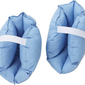 <b>Heel</b> Protector Pad With Adjustable Strap For Foot Protection And <b>Support</b> Universal Size Blue Gray Color Options - Product Image 4