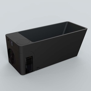 Nouvelle conception, baignoire à glace blanche et noire, contrôle par application WiFi, bain froid, récupération avec refroidisseur tout-en-un - Product Image 1
