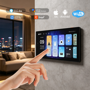 Panel de Control Inteligente WiFi Zigbee con Antena <span class=keywords><strong>PDS</strong></span>, Ejecución Local, Sin Cable Neutro, para Iluminación, Sombreado, Seguridad y Medio Ambiente - Product Image 5