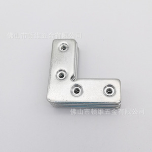 Soportes de Esquina de Aluminio Dunwei Hardware, 45 mm x 16 mm x 2,5 mm, Duraderos, para Puertas, Ventanas y Decoración del Hogar - Product Image 3