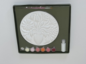 DIY White <strong>Plaster</strong> Figurines Painting Kit with Non-Toxic Paints &amp; Brushes, Arts and Crafts Gift Box <strong>Set</strong> for Kids and Adults - Product Image 6