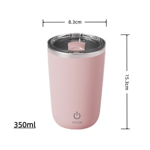 Gobelet à café à agitation automatique, tasse à mélange magnétique électrique, acier inoxydable, rechargeable, pour la vente en gros, logo personnalisé - Product Image 3