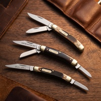 Couteau de poche pliant HL Grafting, personnalisable, qualité OEM, pour le camping et le jardin, lame ultra-affûtée en acier inoxydable 3CR13