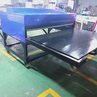 Nouvelle presse à chaud automatique J CY, machine de transfert thermique par sublimation, imprimante numérique pneumatique à plat pour vêtements, t-shirts, 100x120