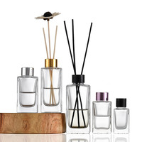 Bouteille de diffuseur de parfum de luxe 50ml 80ml 120ml 150ml 250ml Bouteille en verre de parfum
