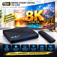 Boîtier TV Android 14 4K H96 Max RK3576 Quad Core Dual WiFi 1000M LAN DDR4 HDR Lecteur multimédia intelligent
