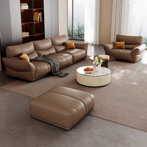 Divano da salotto di lusso moderno GEDO Set di mobili reclinabili per la casa con imbottitura in spugna in stile Designer - Product Image 4