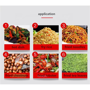 Wok électrique multifonctionnel automatique pour riz frit, robot de cuisson intelligent pour sautés, machine de cuisson commerciale à gaz - Product Image 4
