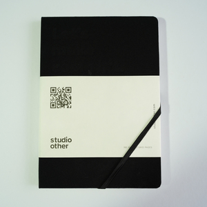 2025 tùy chỉnh chương trình nghị sự Nhật Ký cho nam giới giá rẻ giá thấp moq vải lanh đen nổi da Bìa 8x11 inch 100gsm Trọng lượng giấy - Product Image 1