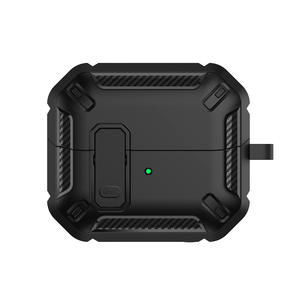 Funda protectora de TPU con hebilla de bloqueo anticaída, fundas de plástico duro de lujo para auriculares para Galaxy Buds <span class=keywords><strong>3</strong></span> <span class=keywords><strong>Pro</strong></span> Display - Product Image 2